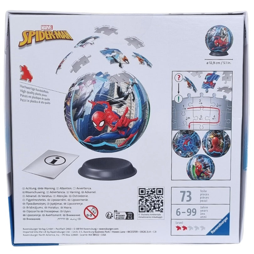 Spider-Man 72 bitar 3D Pussel