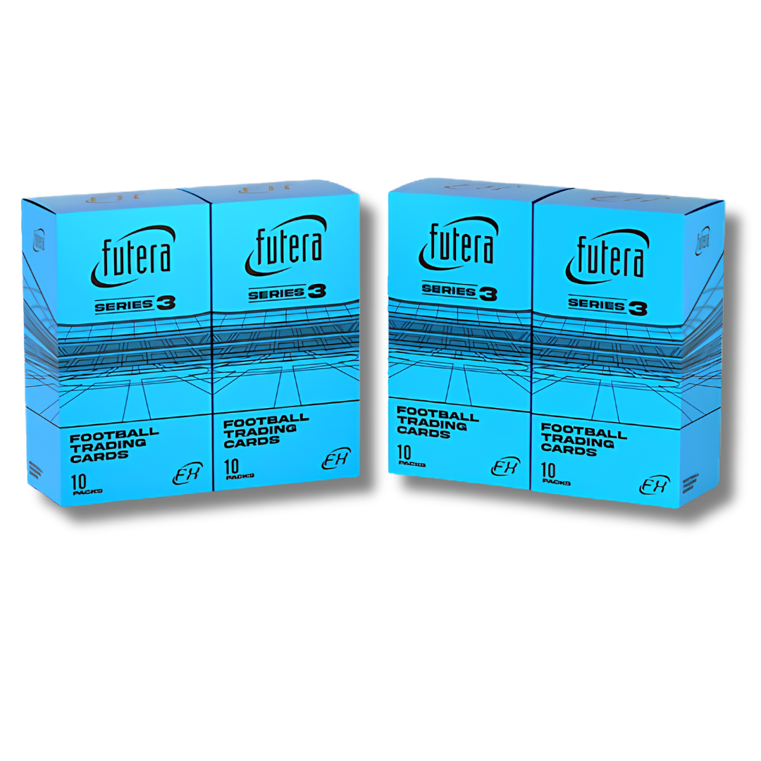 4 x Futera FX World Football Series 3 - Hobby Box (Sealed MiniCase)