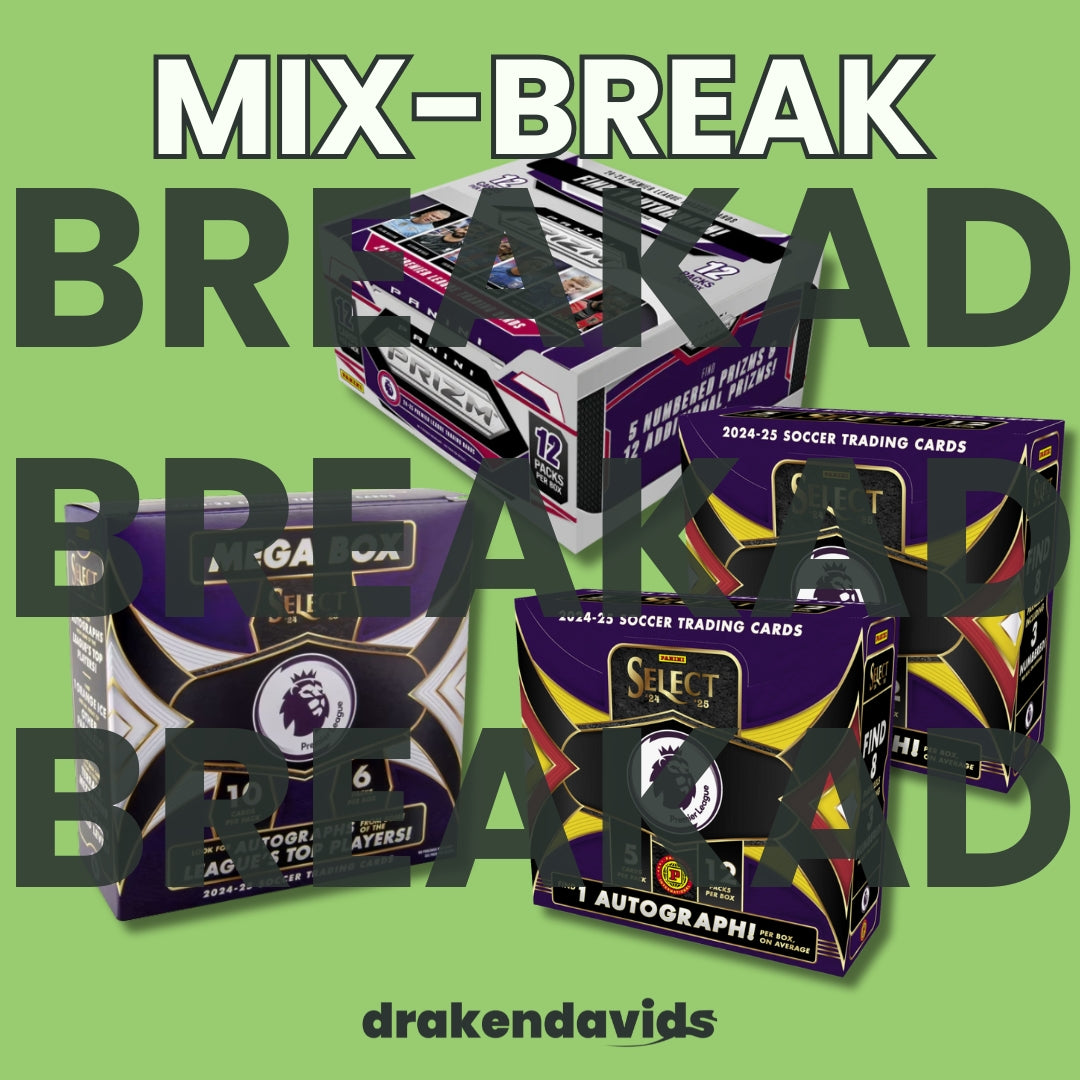 Boxbreak #490 - MIXBREAK Panini Select & Prizm Premier League 24/25 - 2 International, 1 Mega & 1 Prizm Hobby