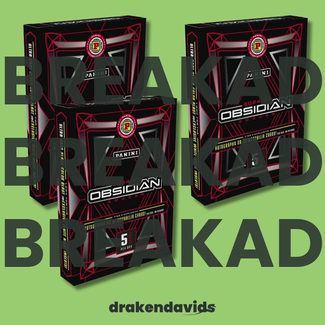 Boxbreak #528 - 3 x Panini Obsidian Soccer 24/25 - International Hobby