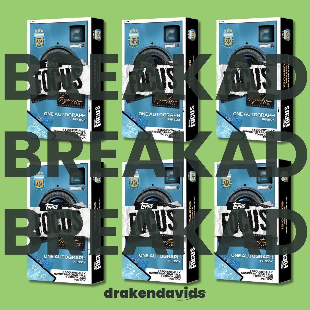 Boxbreak #577 - 6 x Topps Focus Argentina 2025 - Hobby