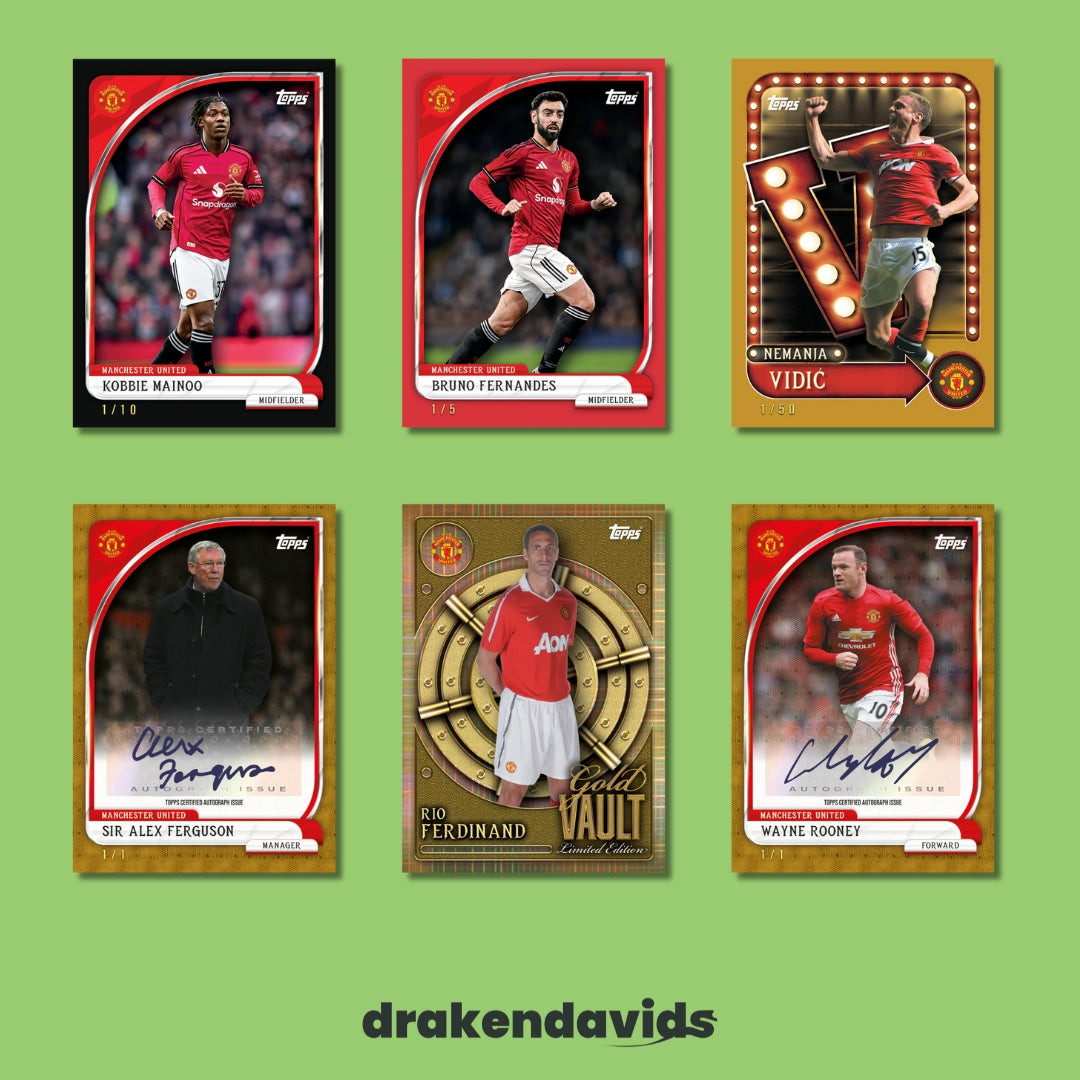 Boxbreak #589 - RANDOMBREAK 10 x Topps Manchester United 25/26 - Collector Tin