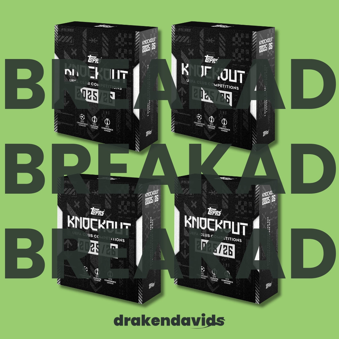 Boxbreak #844 - 4 x Topps Knockout UCC 25/26 - Hobby Box
