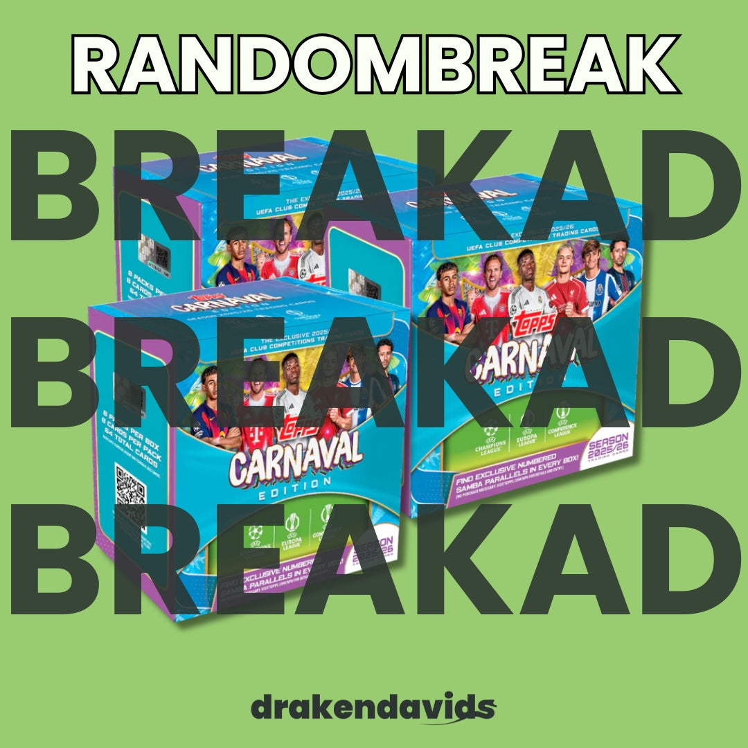 Boxbreak #914 - RANDOMBREAK 3 x Topps Carnaval Edition UCC 25/26 - Hobby Box