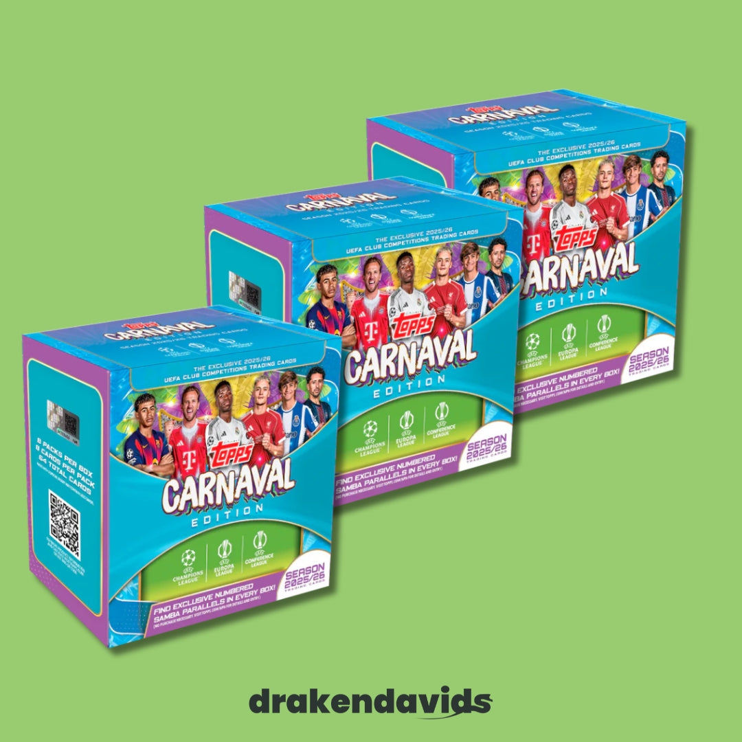 Boxbreak #925 - 3 x Topps Carnaval Edition UCC 25/26 - Hobby Box