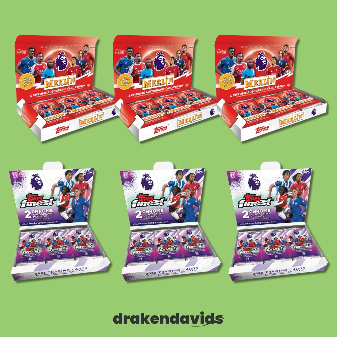 Boxbreak #979 - MIXBREAK 3 x Topps Merlin Premier League & 3 Topps Finest Premier League 25/26 - Hobby Box
