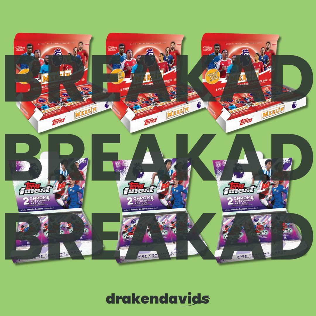 Boxbreak #979 - MIXBREAK 3 x Topps Merlin Premier League & 3 Topps Finest Premier League 25/26 - Hobby Box