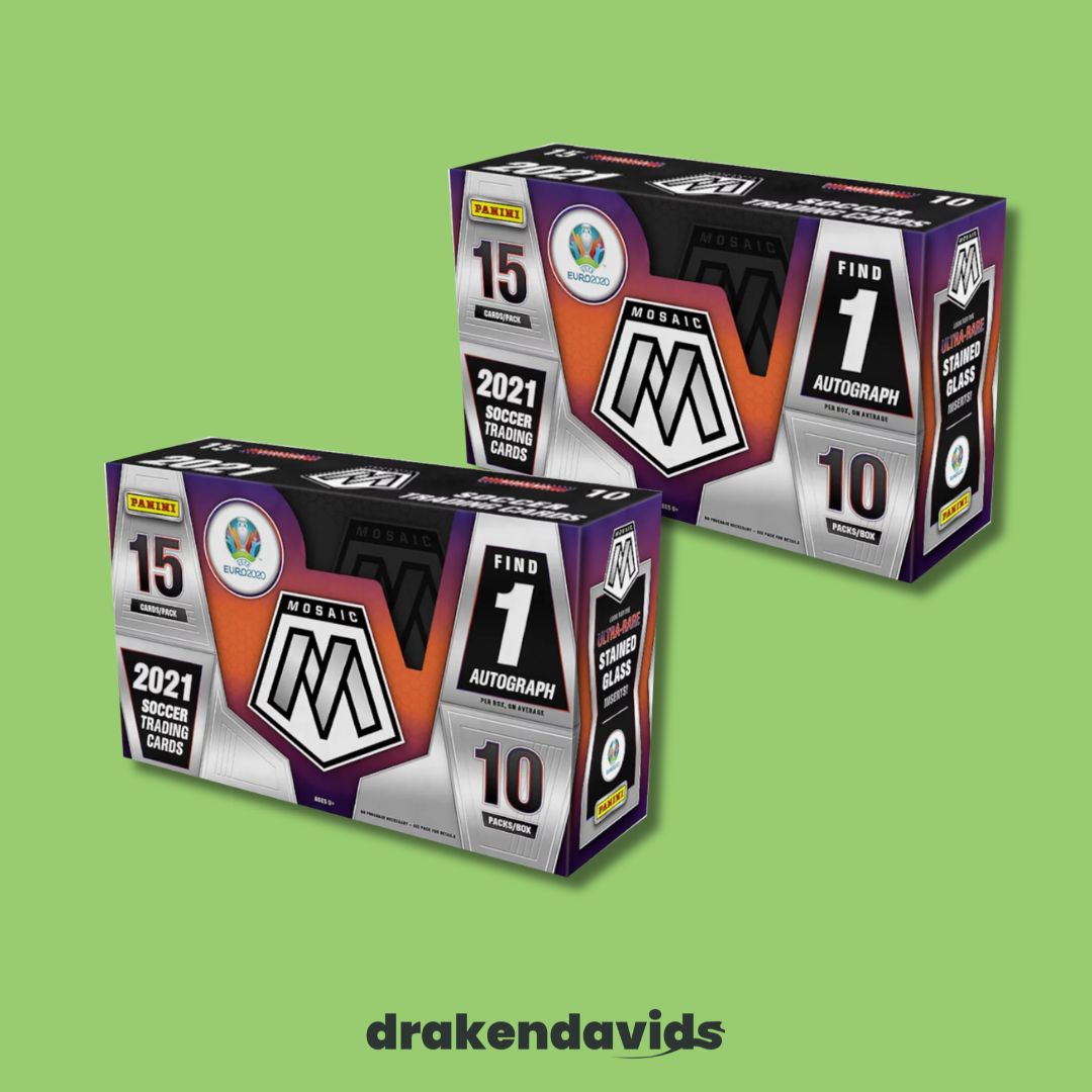 Boxbreak #1014 - 2 x Panini Mosaic Euro 2020 - Hobby