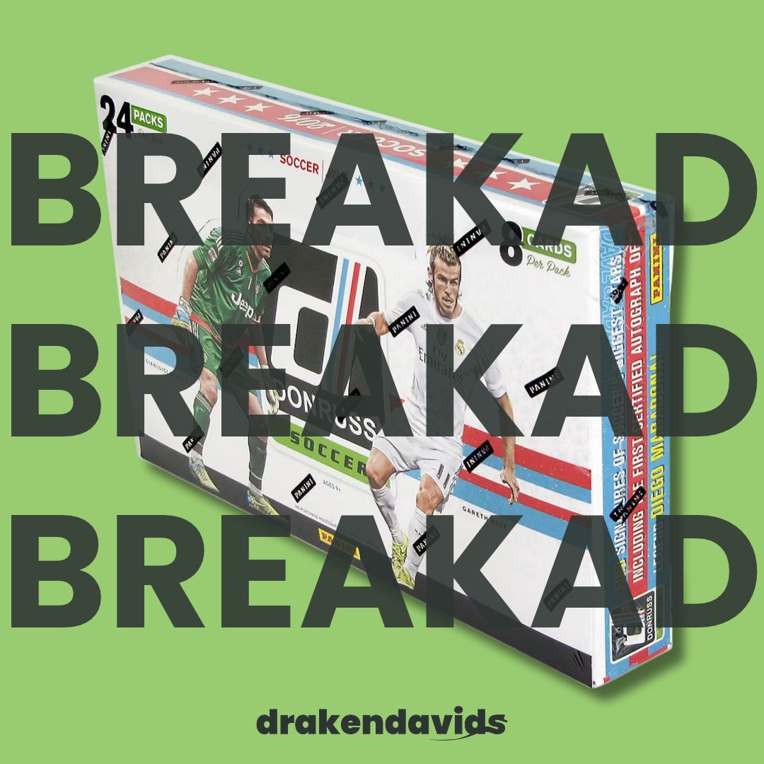 Boxbreak #1024 - RandomBreak 1 x Panini Donruss Soccer 16/17 - Hobby Box
