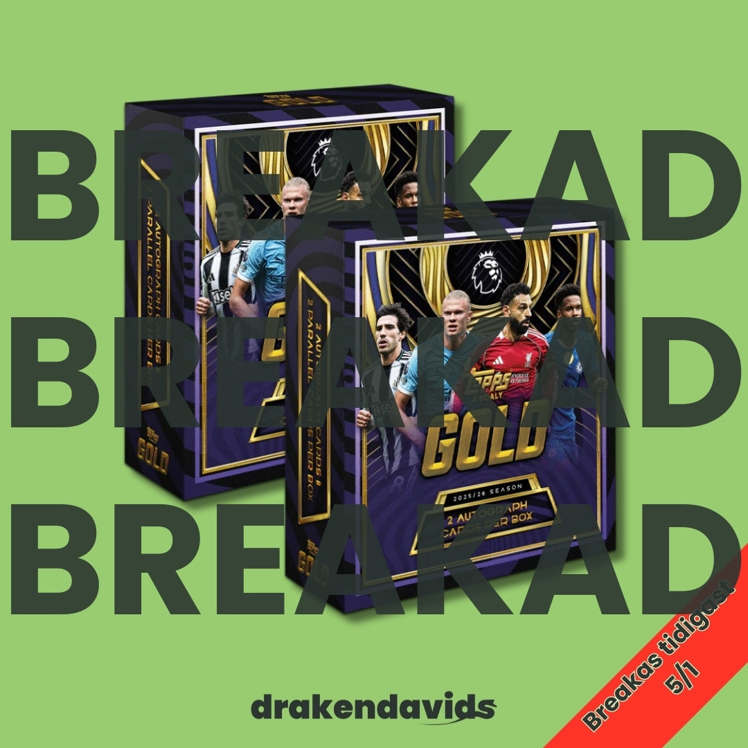 Boxbreak #712- 2 x Topps Gold Premier League 25/26 - Hobby Box