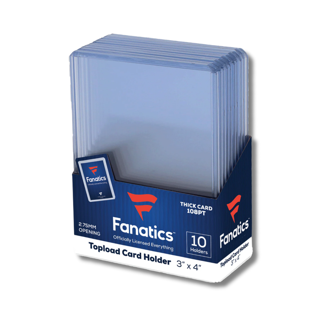 Fanatics Collectibles 108pt Toploader - 10-pack
