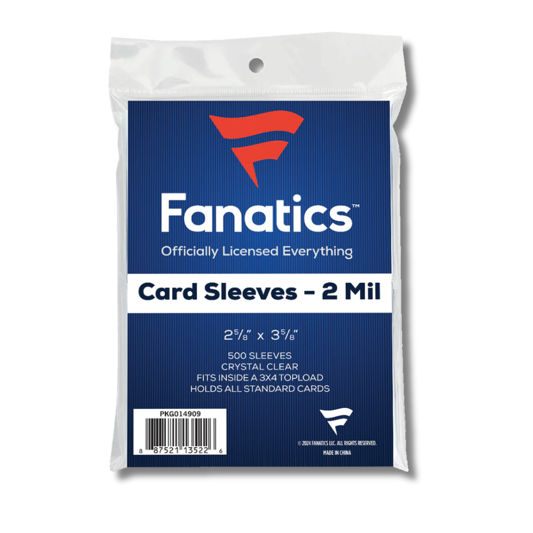 Fanatics Collectibles Soft Sleeves - 500-pack