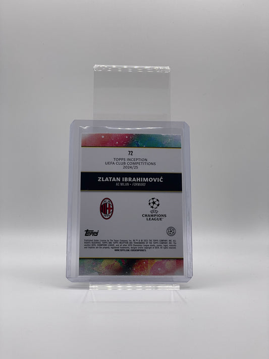 Zlatan Ibrahimovic /150 - Topps Inception UCC 24/25