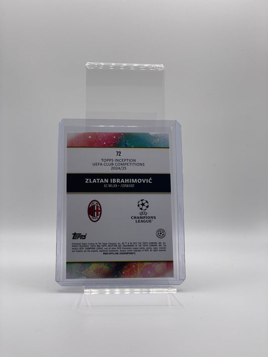 Zlatan Ibrahimovic /25 - Topps Inception UCC 24/25