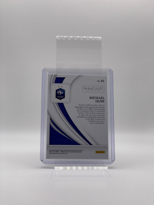 Michael Olise /70 - Panini Immaculate 24/25