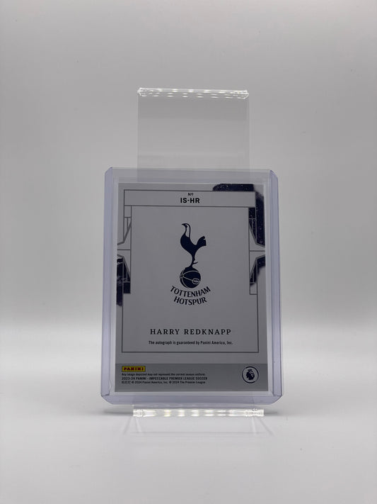 Harry Redknapp Autograf /49 - Panini Impeccable Premier League 23/24