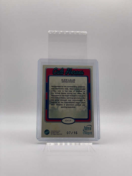 Alexi Lalas /16 - Futera Unique 2025