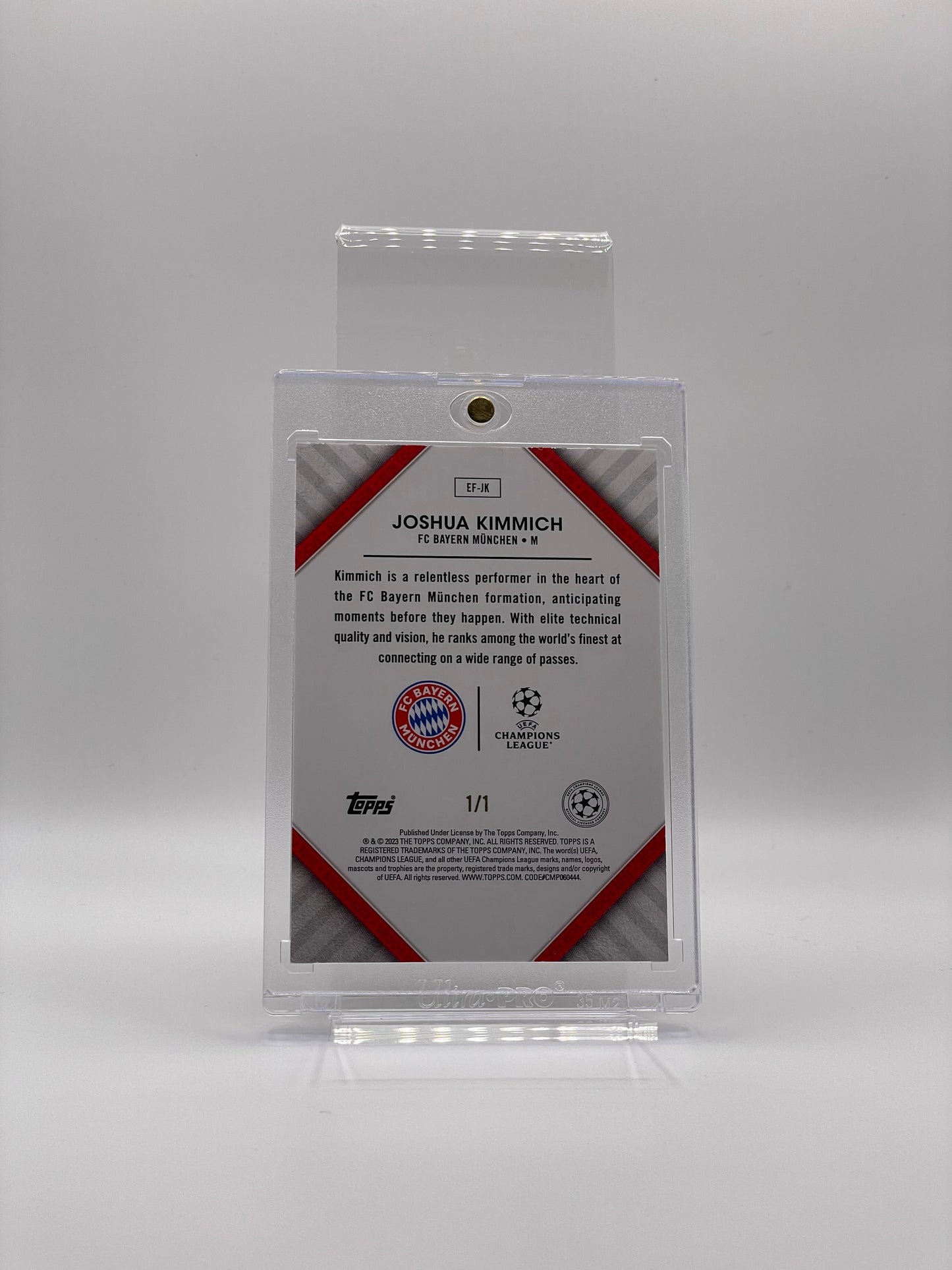 Joshua Kimmich 1/1 - Topps Superstars UCC 22/23