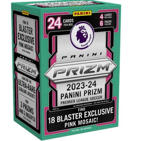Panini Prizm Premier League 23/24 - Blaster Box PINK MOSAIC