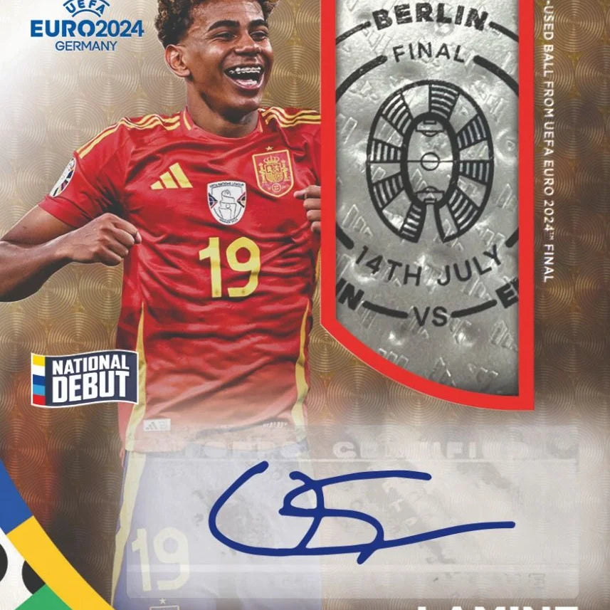 Topps Chrome UEFA Euro 2024 - Hobby Box