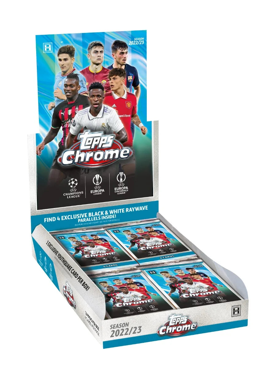 Topps Chrome Uefa Club Competitions 22/23 - Hobby Lite box