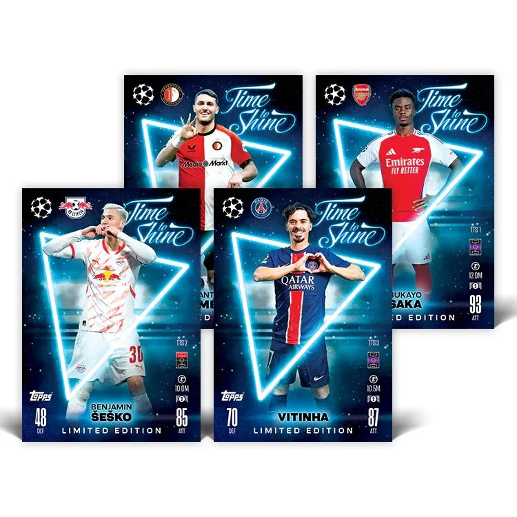 Topps Match Attax 24/25 – Mega Tin 1 – Zeit zu glänzen