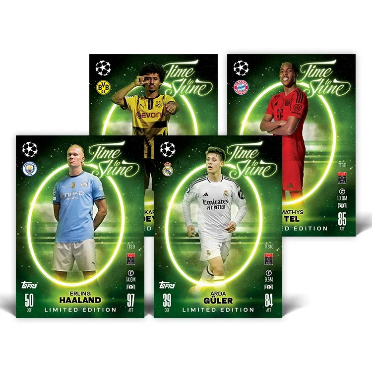 Topps Match Attax 24/25 – Mega Tin 3 – Zeit zu glänzen