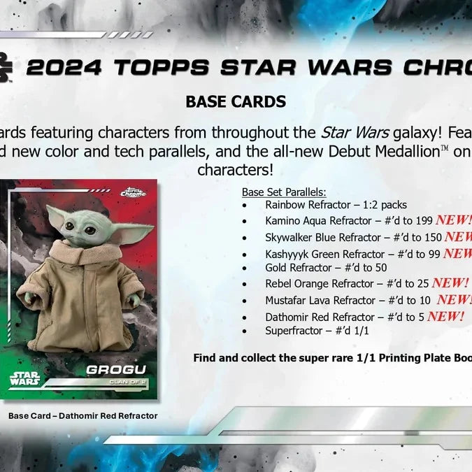 Topps Star Wars Chrome 2024 - Hobby Box