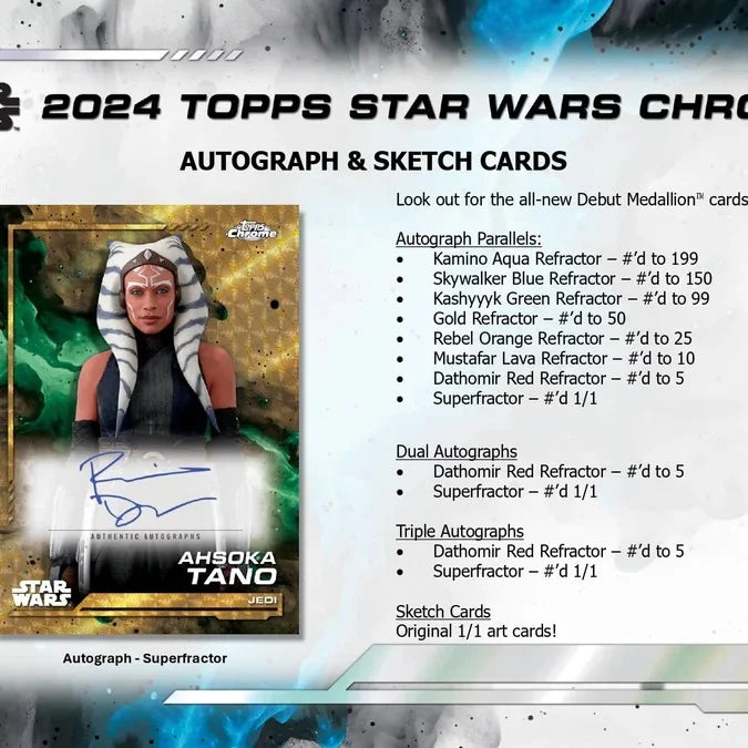 Topps Star Wars Chrome 2024 - Hobby Box