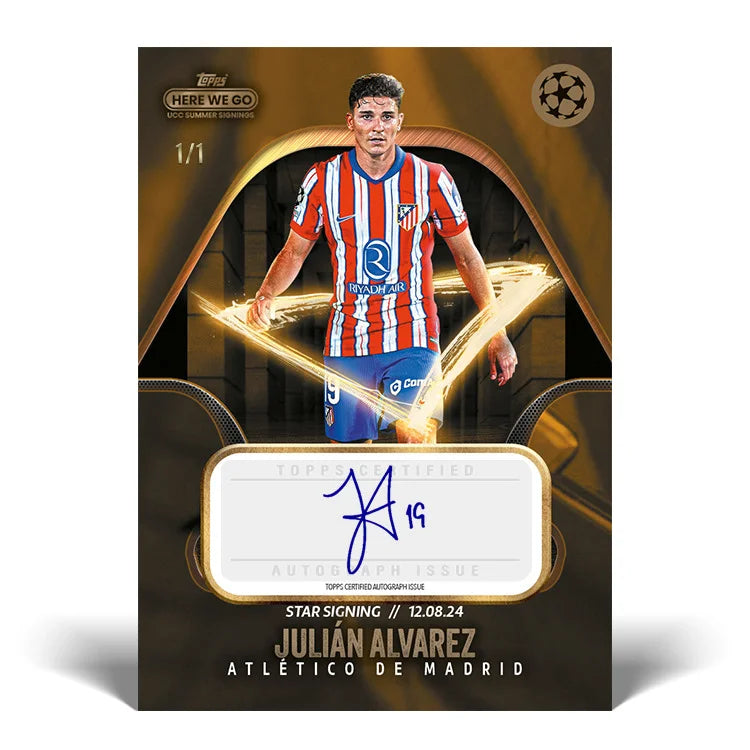 Topps UCC Sommer-Neuverpflichtungen 24/25 – Fabrizio Romano – Hobby Box
