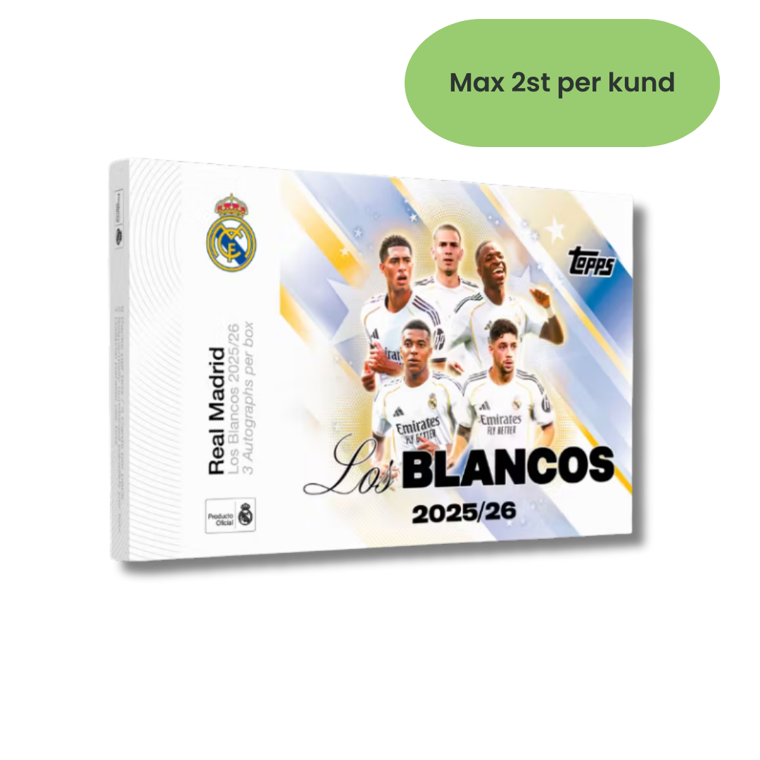 Topps Real Madrid Los Blancos 25/26 - Hobby Box