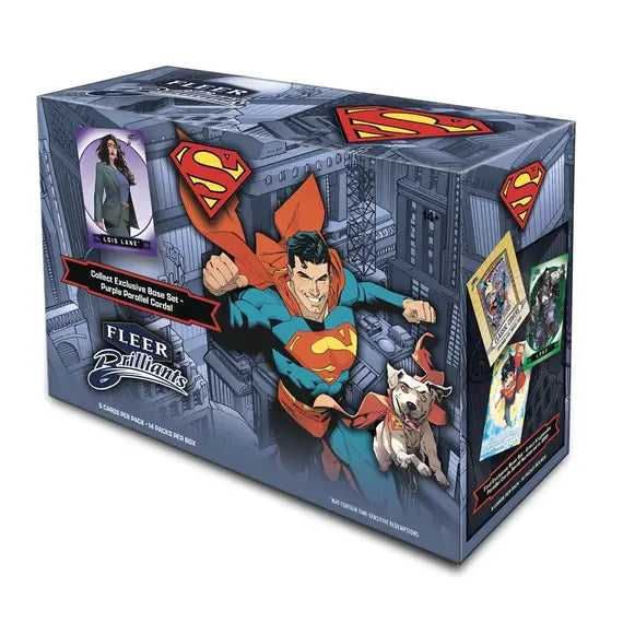 Upper Deck Fleer Brilliants Superman 2025 - Mega Box