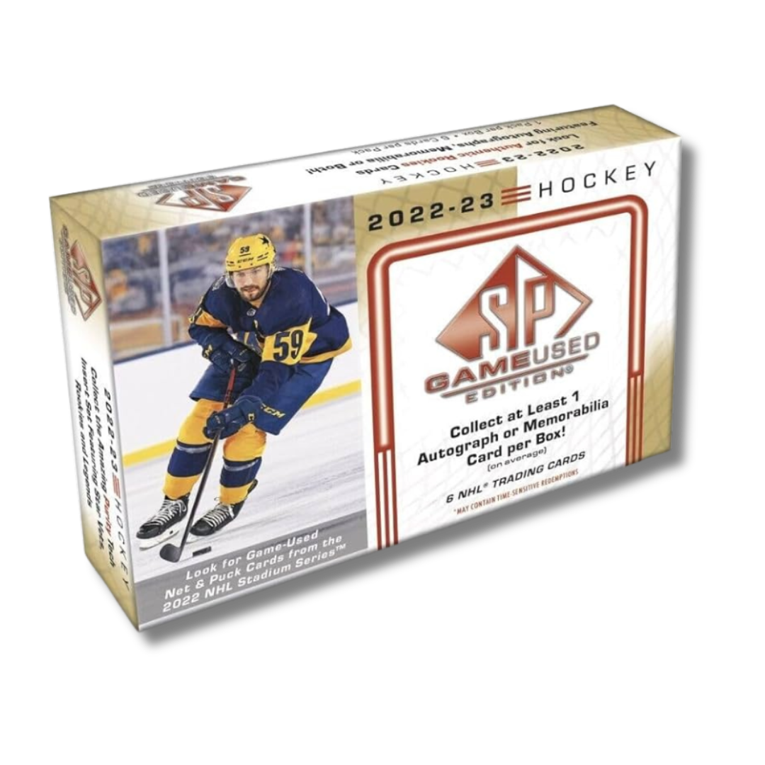 Upper Deck NHL SP Game-Used 2022-23 - Hobby Box