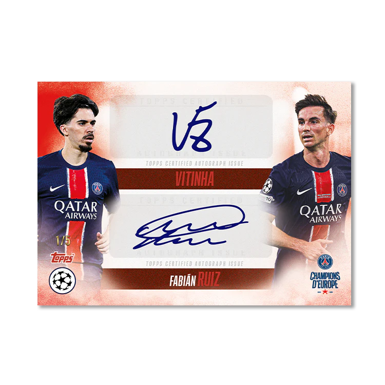 Topps Paris Saint-Germain Champions d’Europe 2025 - Hobby Box