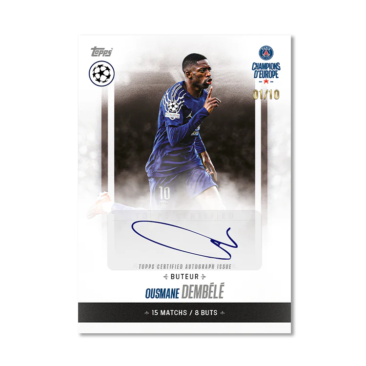 Topps Paris Saint-Germain Champions d’Europe 2025 - Hobby Box