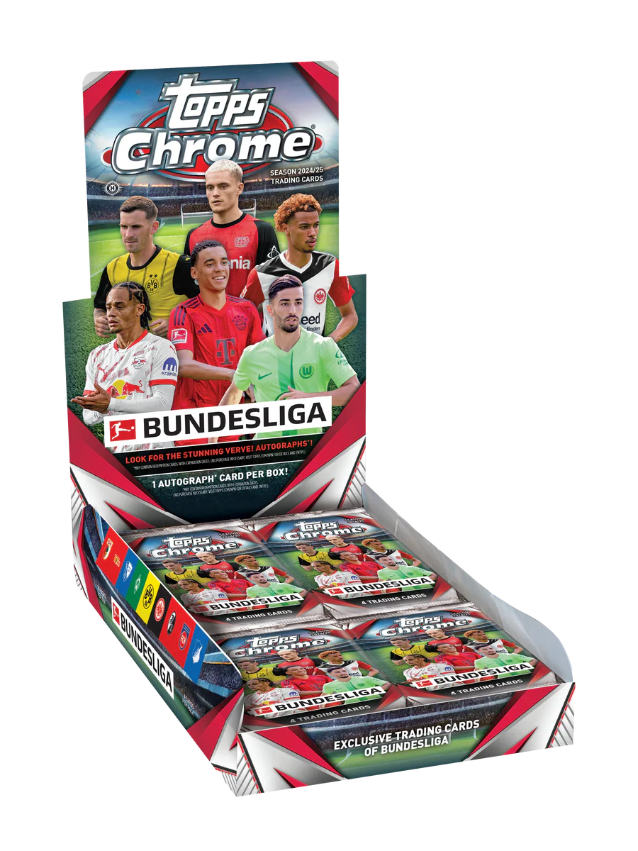 Topps Chrome Bundesliga 24/25 - Hobby Box