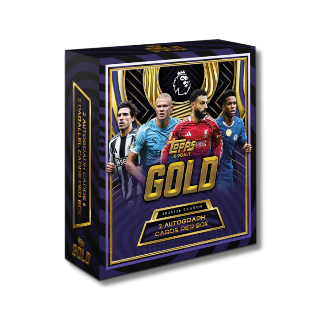 Topps Gold Premier League 25/26 Hobby Box-Fotbollskort