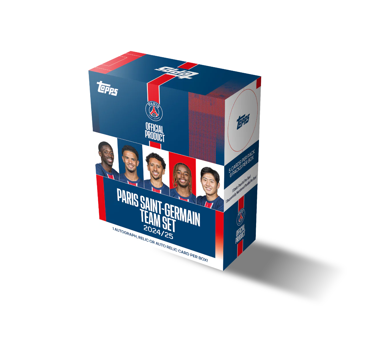 Topps Paris Saint-Germain Team Set 24/25 - Hobby