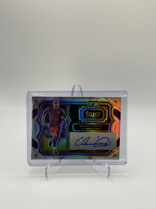 Henrik Larsson Auto - Panini Select La Liga 25/26