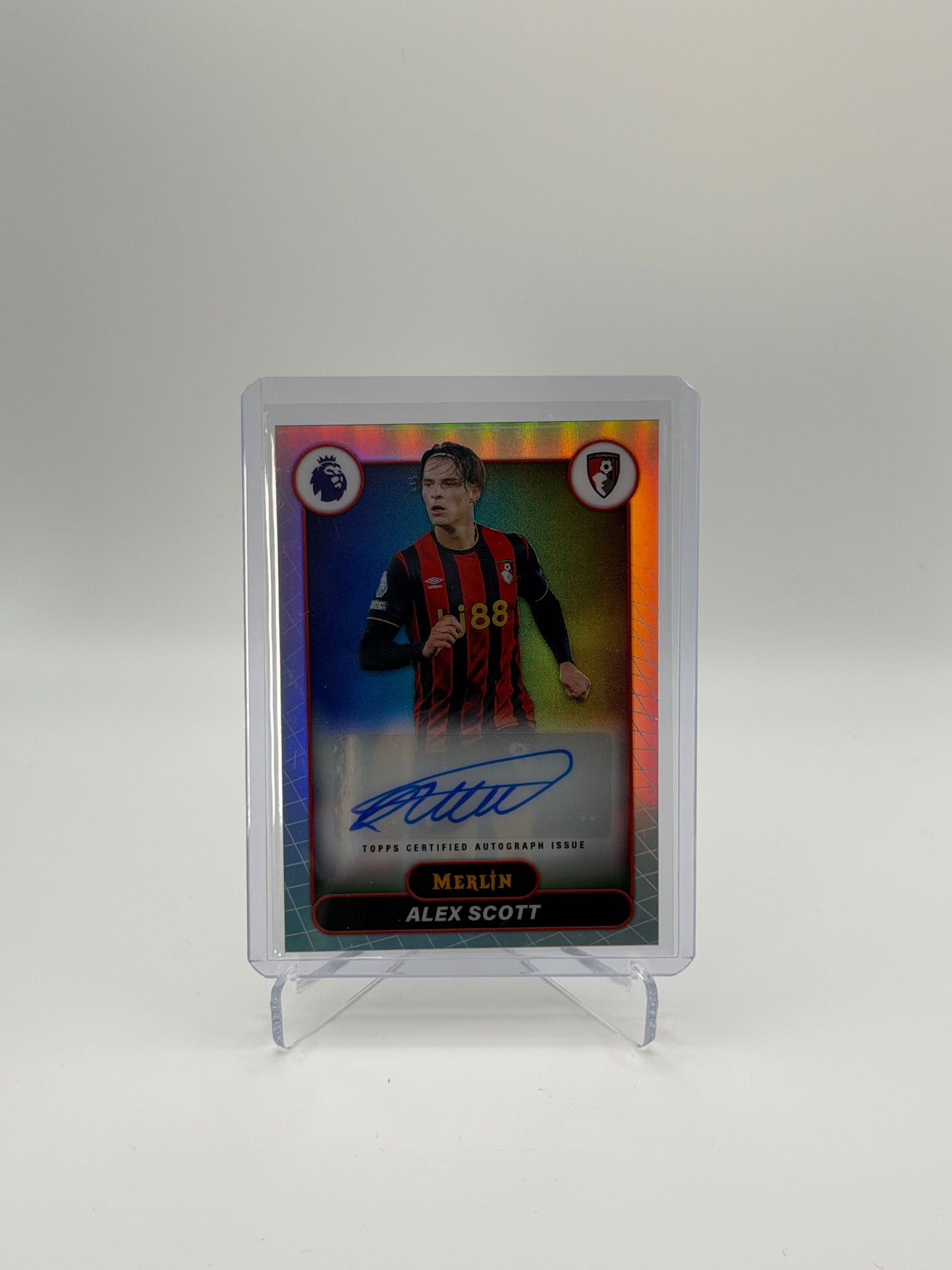 Alex Scott Auto - Topps Merlin Premier League 25/26