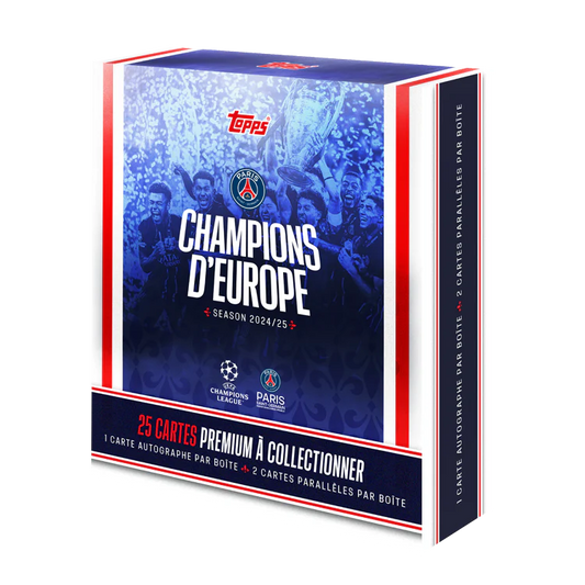 Topps Paris Saint-Germain Champions d’Europe 2025 - Hobby Box