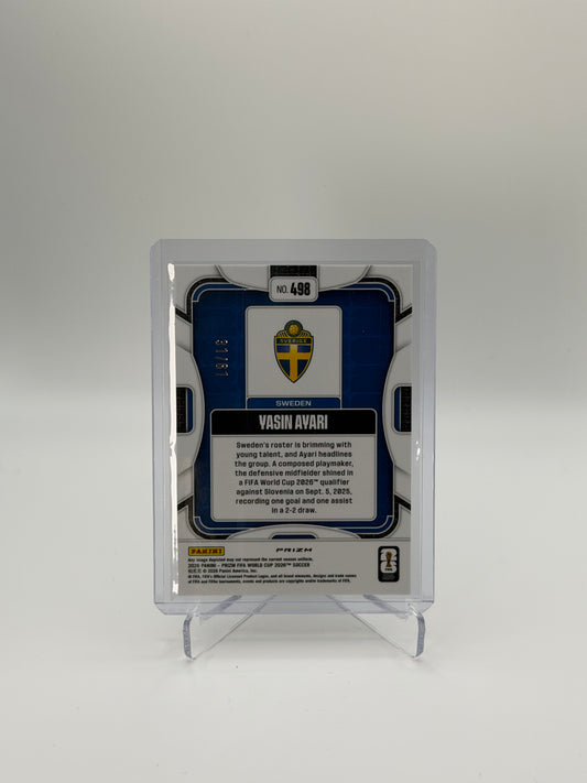 Yasin Ayari /61 - Panini Prizm FIFA World Cup 2026