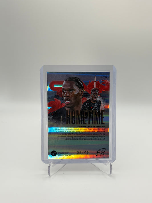 Jonathan David /5 - Futera FX World Football Series 3