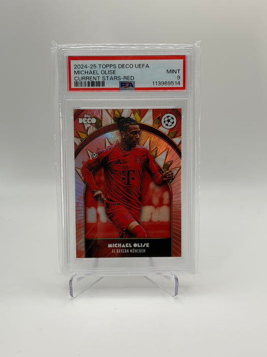 Michael Olise /10 PSA9 - Topps Deco UCC 24/25