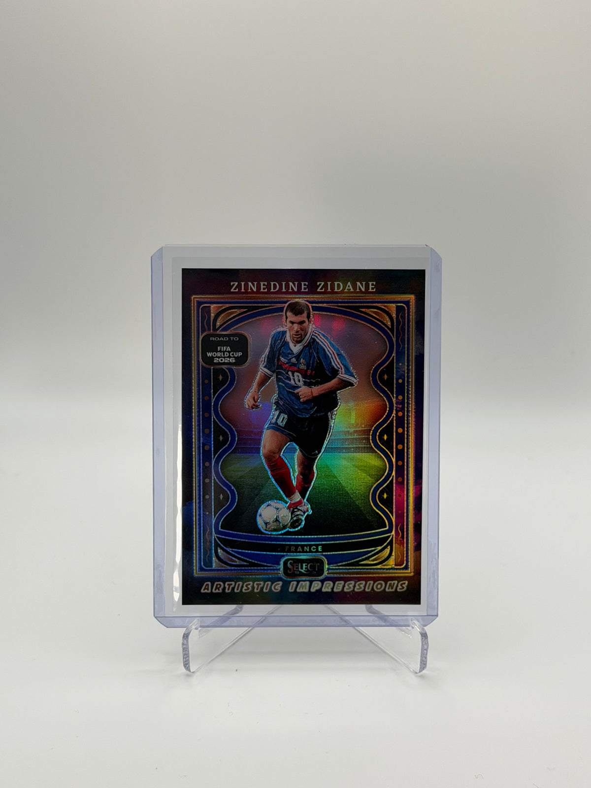 Zinedine Zidane Case Hit - Panini Select FIFA Road To World Cup 2026