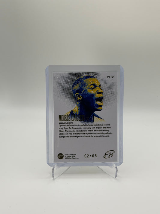 Moisés Caicedo  /6 - Futera FX World Football Series 3