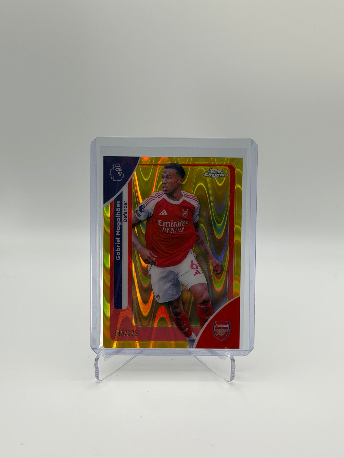 Gabriel Magalhães /275 - Topps Chrome Premier League 25/26