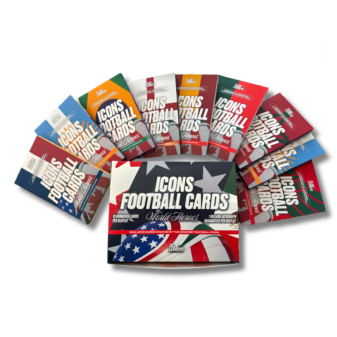 Club Legacyz Icons World Heroes Soccer Fourth Edition 2026 - Hobby - 1st Paket