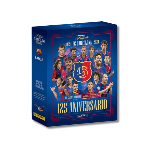 Panini FC Barcelona 125 Anniversary Box - Hobby Box