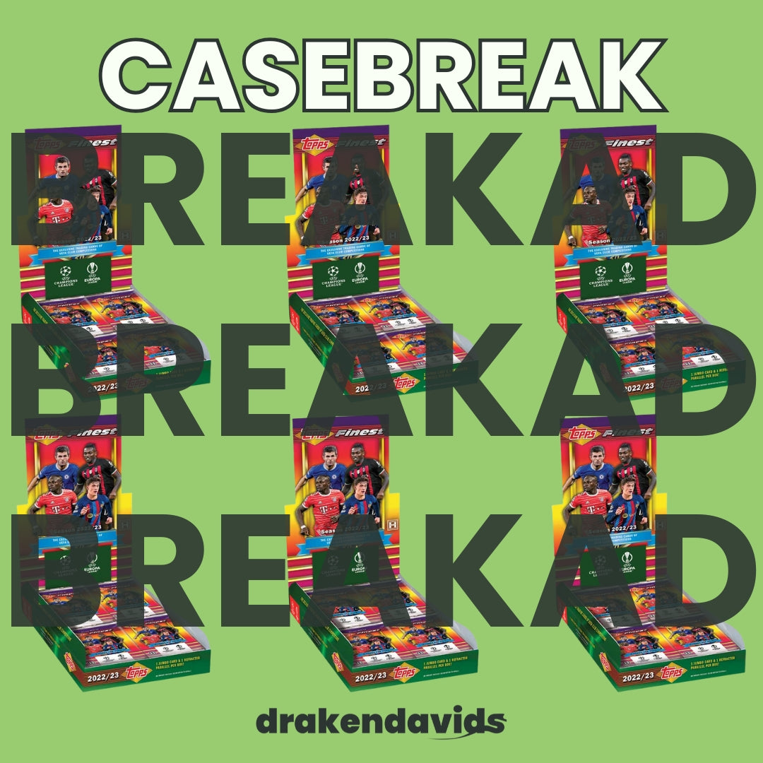 Boxbreak #489 - 6 x Topps Finest Flashback 22/23 - Hobby Box [Casebreak]
